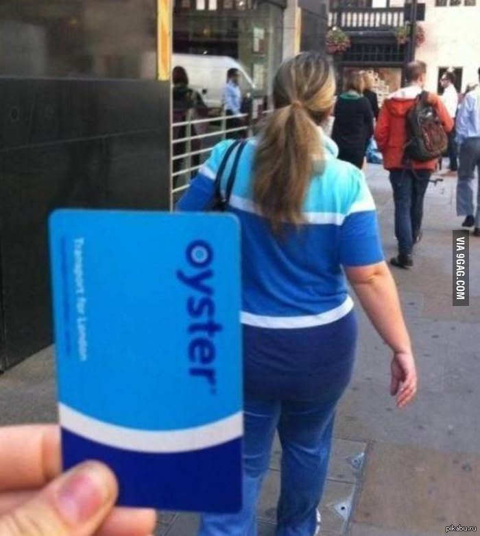 Женщина одетая как Ойстерка :)