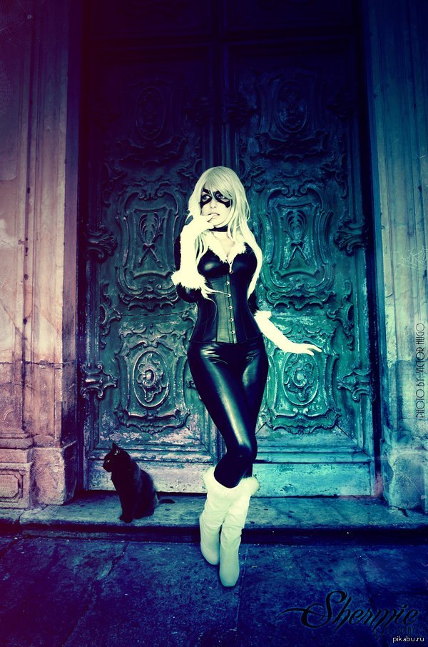 Black cat / cosplay 