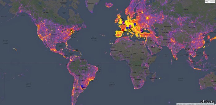 The most photographed places in the world, according to Google Maps. - Google, Cards, Google maps