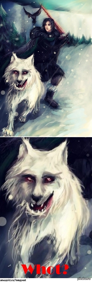 Странноватый арт Джона Сноу