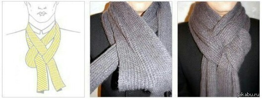 Как завязать шарф мужчине: популярные узлы, подробные схемы | BOWANDTIE Блог | Дзен