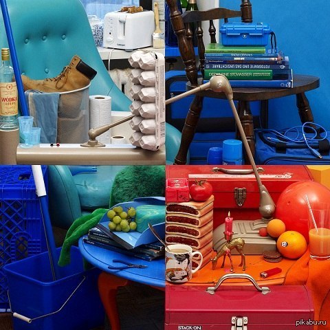 Может показаться, что это 4 разных фотографии