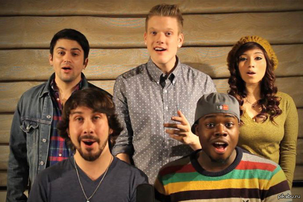 Pentatonix        ?  P.S       :  www.youtube.com/user/PTXofficial  ru.wikipedia.org/wiki/Pentatonix