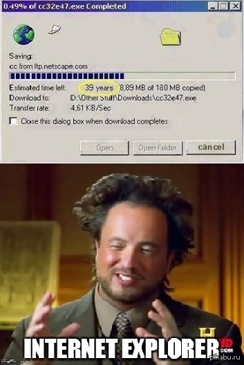 Internet Explorer - Internet Explorer, 39 years, Memes