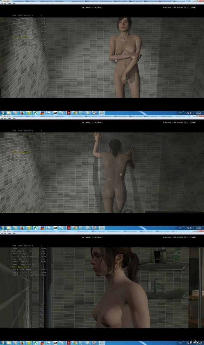 Beyond: Two Souls got a bit of a hack - NSFW, Beyond: Two Souls, Ellen Page, 