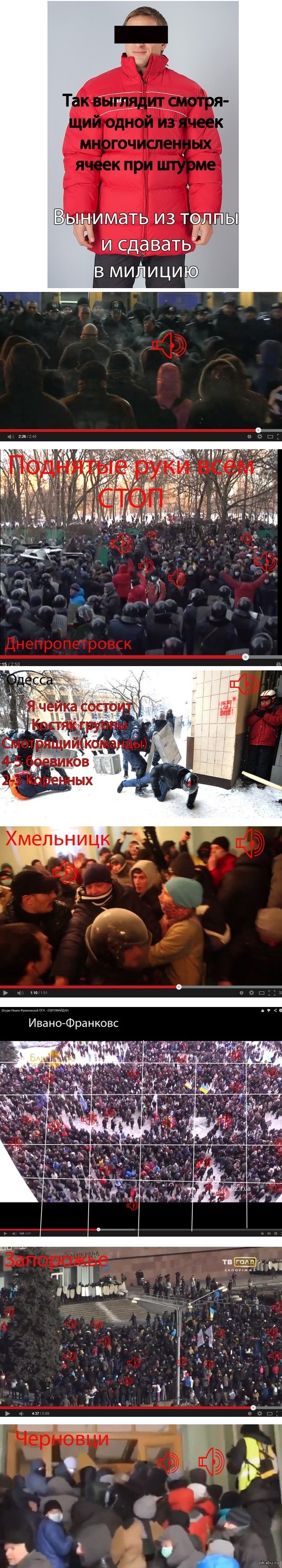 Анатомия протеста в украине. | Пикабу