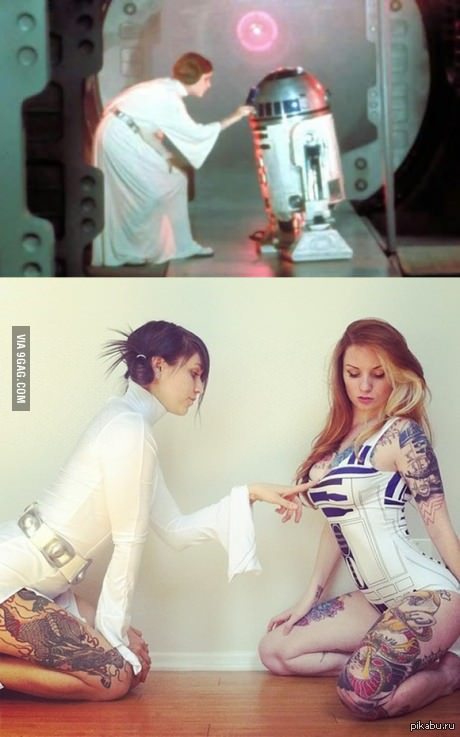 Bad cosplay. - NSFW, Cosplay, Star Wars, Girls