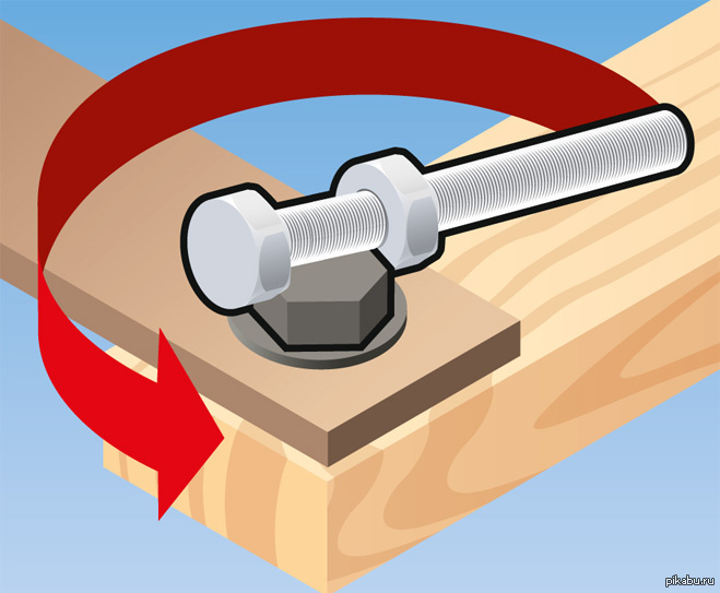 Как открутить болт без ключа | Пикабу