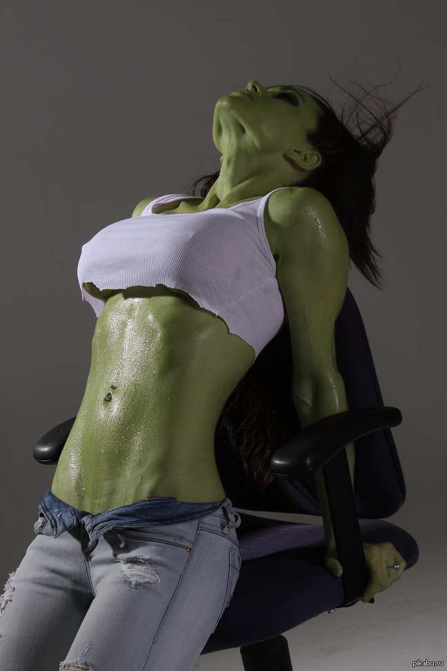 Hulk Holding Up Boobs