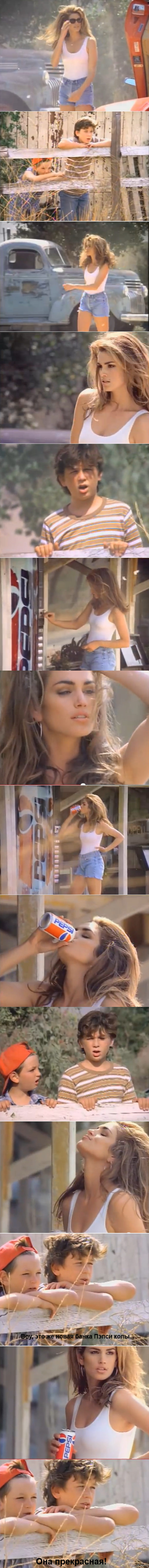 She is just wonderful! - Pepsi, Longpost, Cindy Crawford