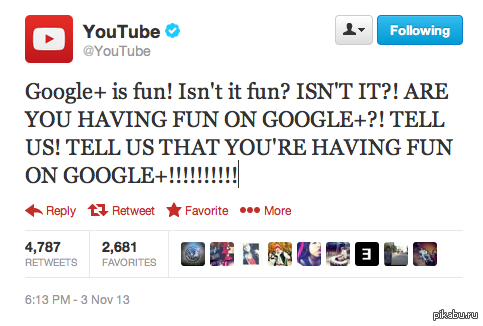 Google +