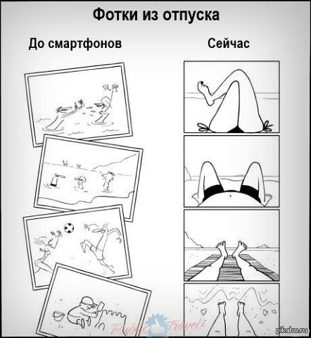 Фото отпуска: Тогда и сейчас