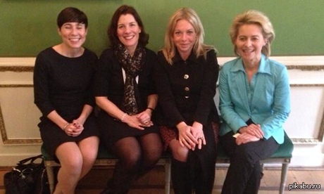 министры обороны Норвегии, Швеции, Нидерландов и Германии.