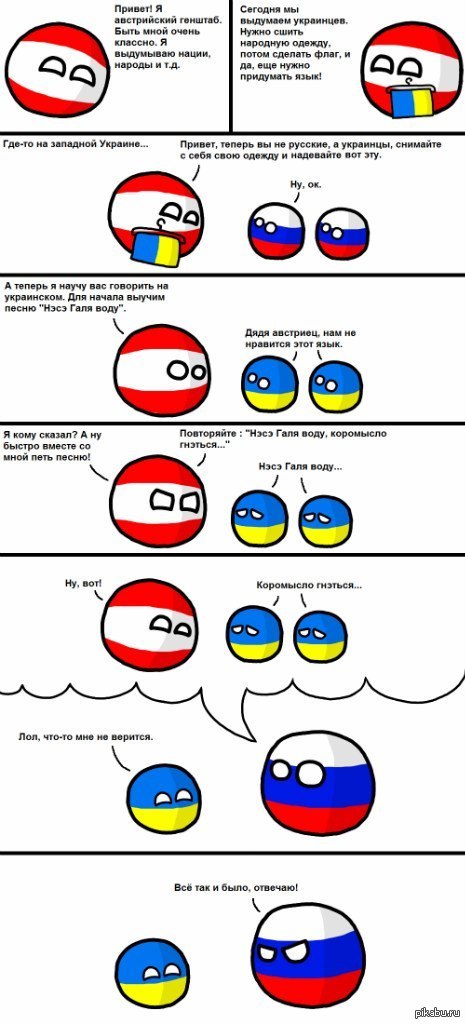 Как будет привет на украинском. Countryballs комиксы. Анекдоты про австрийцев.