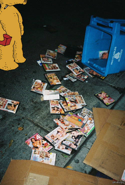 someone set up a personal life - NSFW, Garbage, Xxx, Trash can, Movies, For adults, Porn