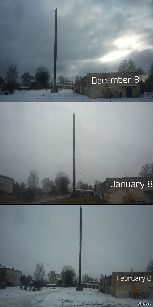 Winter in my city. Or January is not winter! - My, Winter, January, February, December