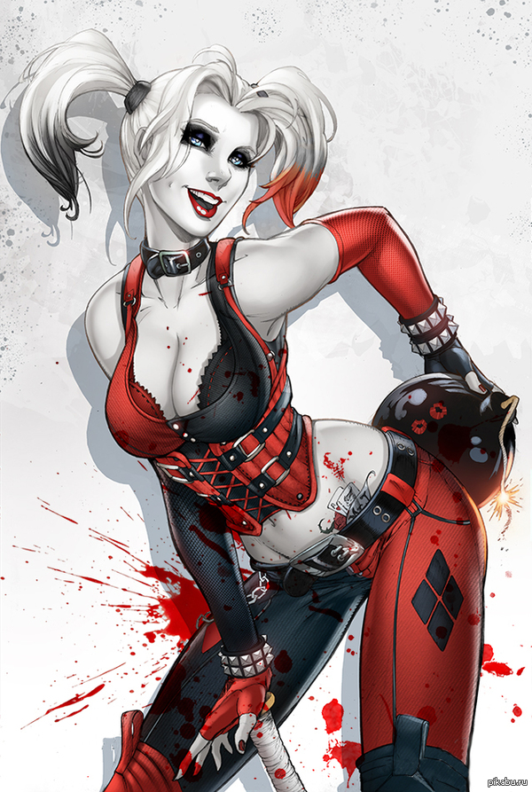 Harley Quinn - NSFW, Харли Квинн, Арт