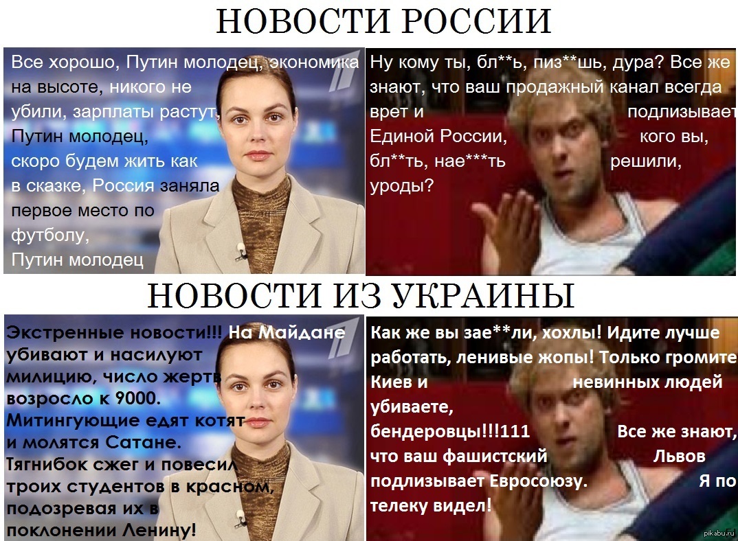 Канал всегда 1. Шутки про первый канал. Мемы про новости в России.