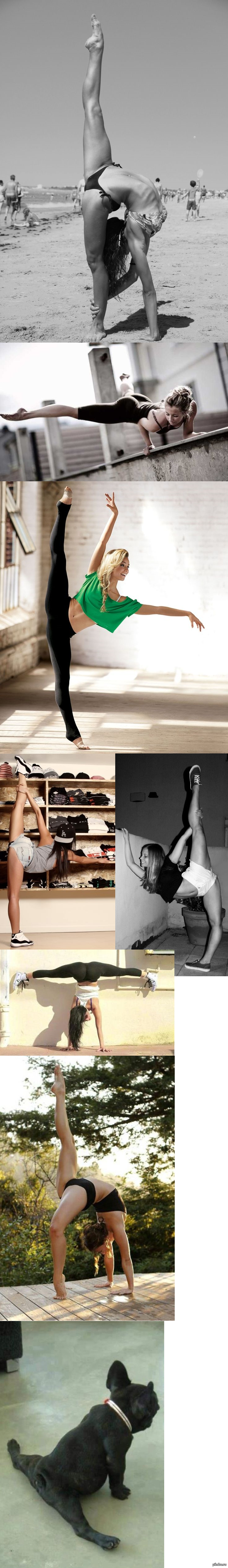 Гибкие девушки