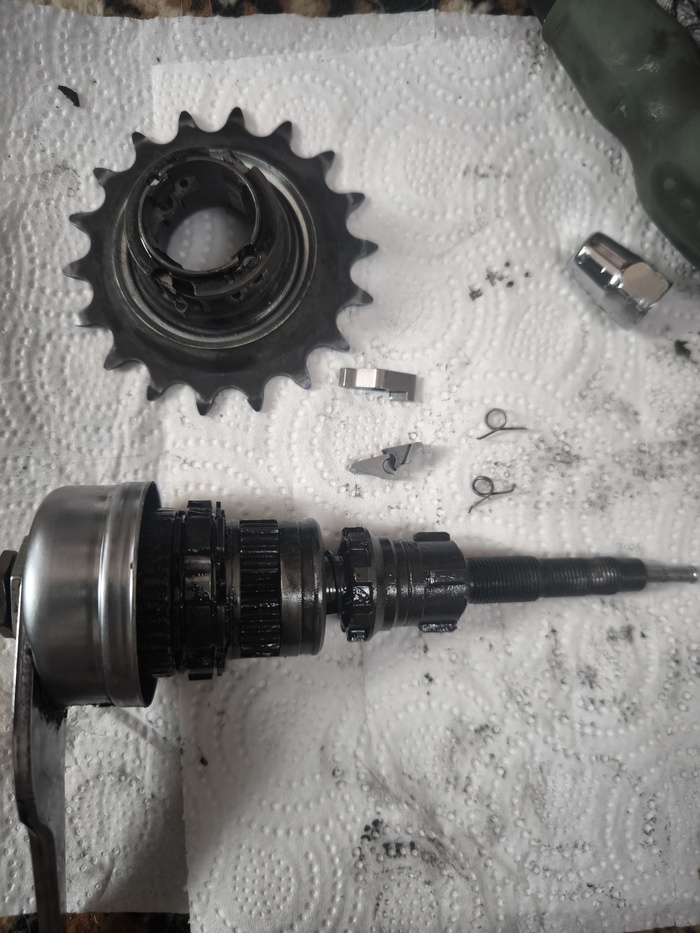 Нужна помощь с ремонтом. Shimano nexus 3