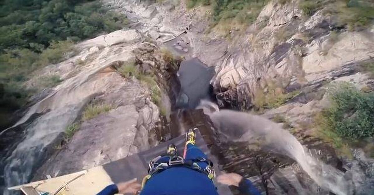 The highest dive ever! - Adrenalin, Diving, Video, Rutube