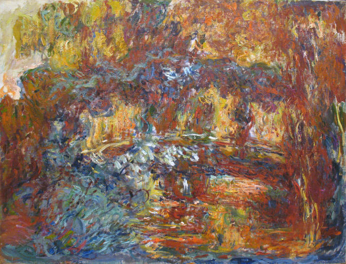 Клод Моне, «Японский мост», 1920–1922.