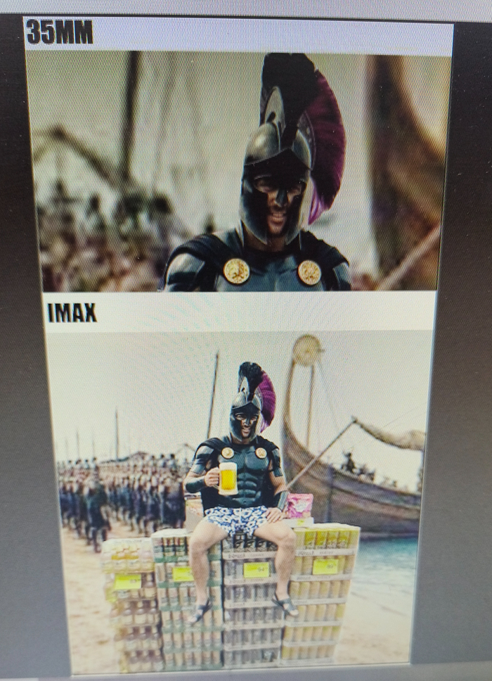 �� ����������� ����� ���: 35 �� vs IMAX