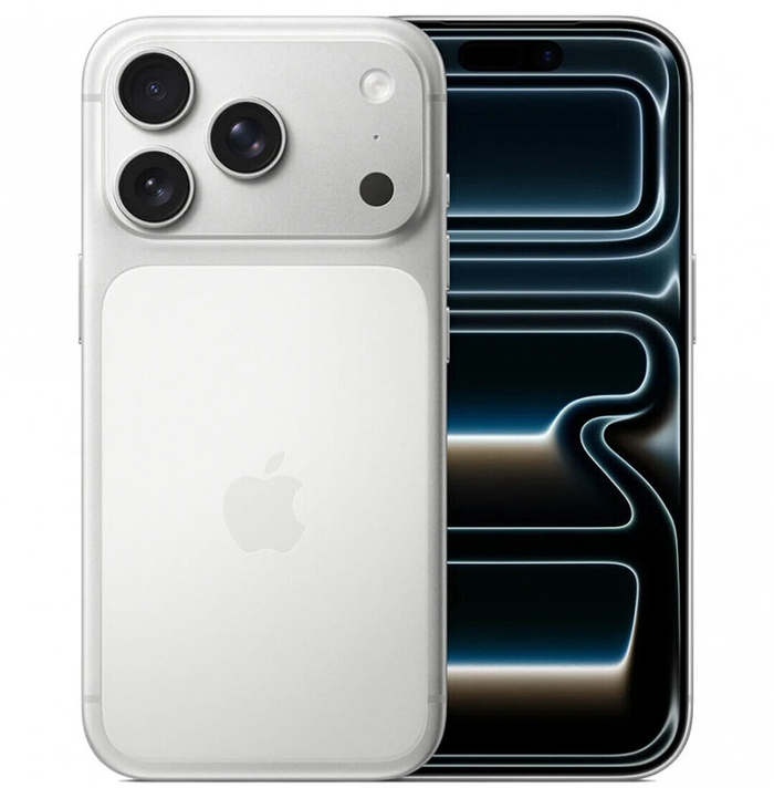 Смартфон Apple iPhone 17 Pro 256 ГБ, eSIM, Серебристый (без RuStore)
