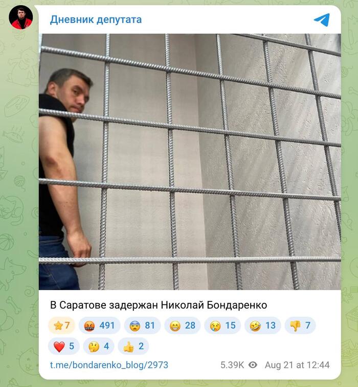 Кандидат в депутаты Госдумы от КПРФ Николай Бондаренко задержан