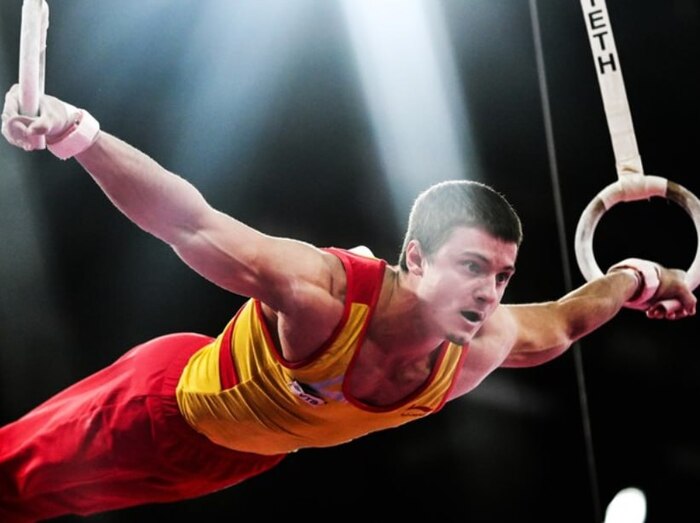 Российский гимнаст Илья Заика завоевал серебро чемпионата Европы в упражнении на кольцах