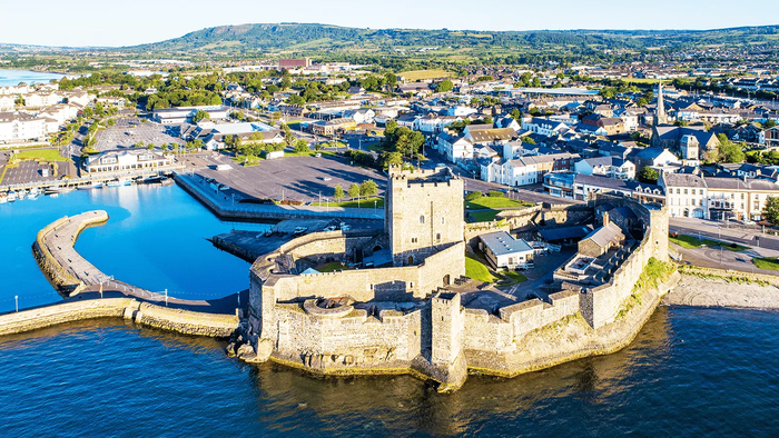 ����� ������������ (Carrickfergus Castle), �������� ������, �������� ��������.