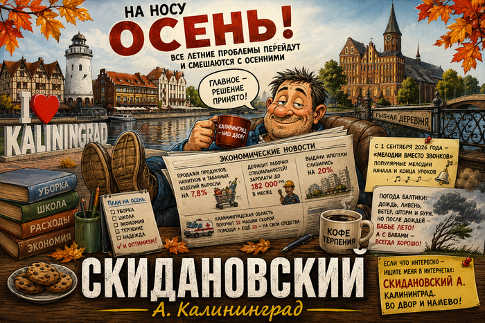 Осенью нас ждет осень