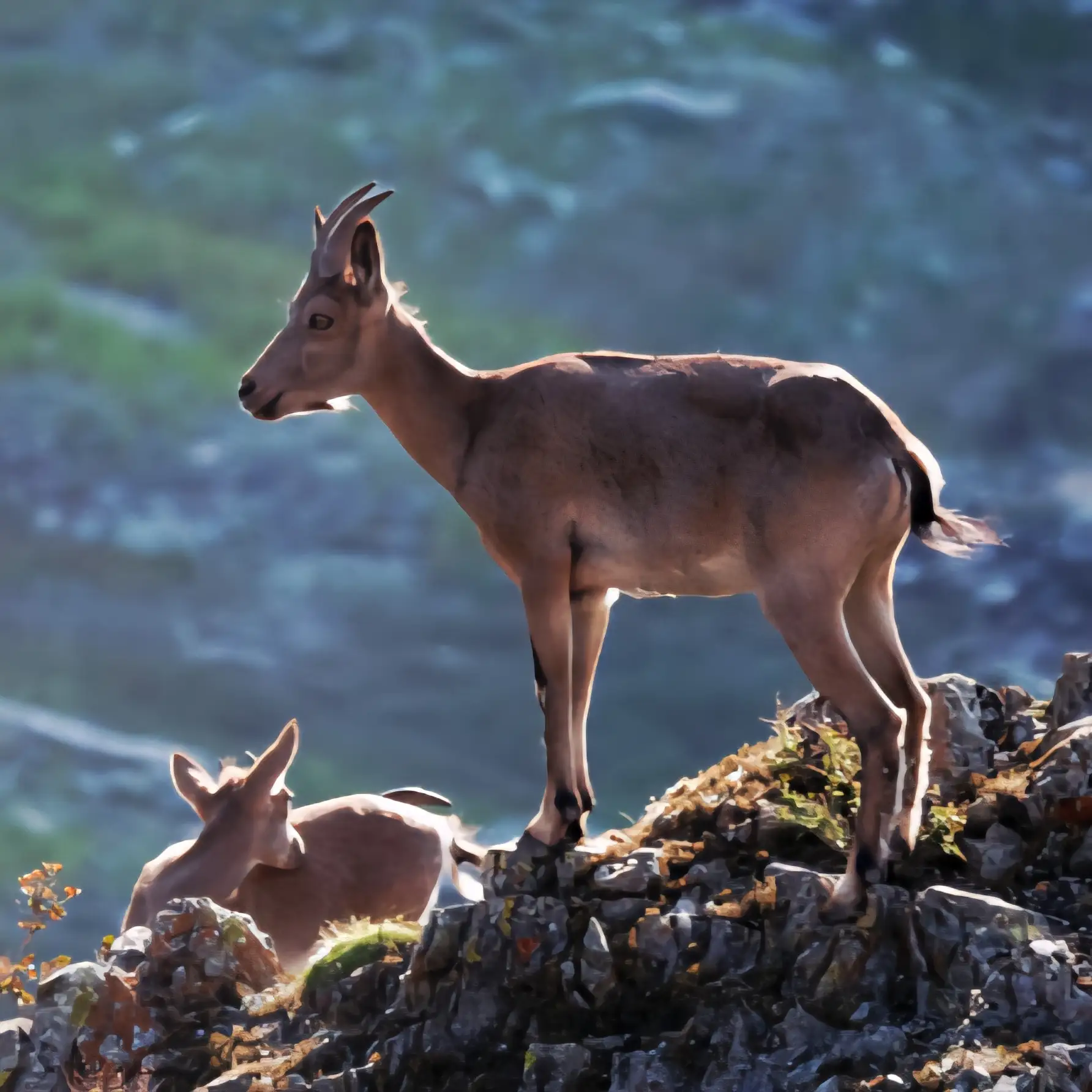 Mountain goats and mountain sheep - how to tell the difference - Series Ungulates, Argali, Mountain goats, Comparison, Sayano-Shushensky Reserve, MAX messenger (link), Longpost