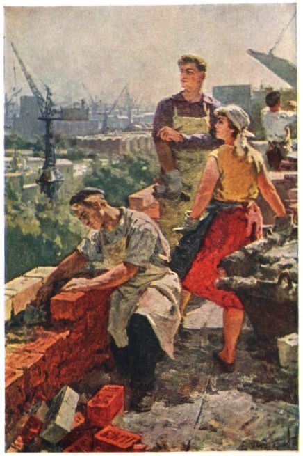 «Строим!» (1959 г.) Художественная выставка "Советская Россия" (1960)