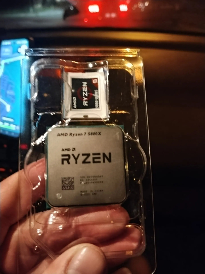 Не выдержал, взял r7 5800x