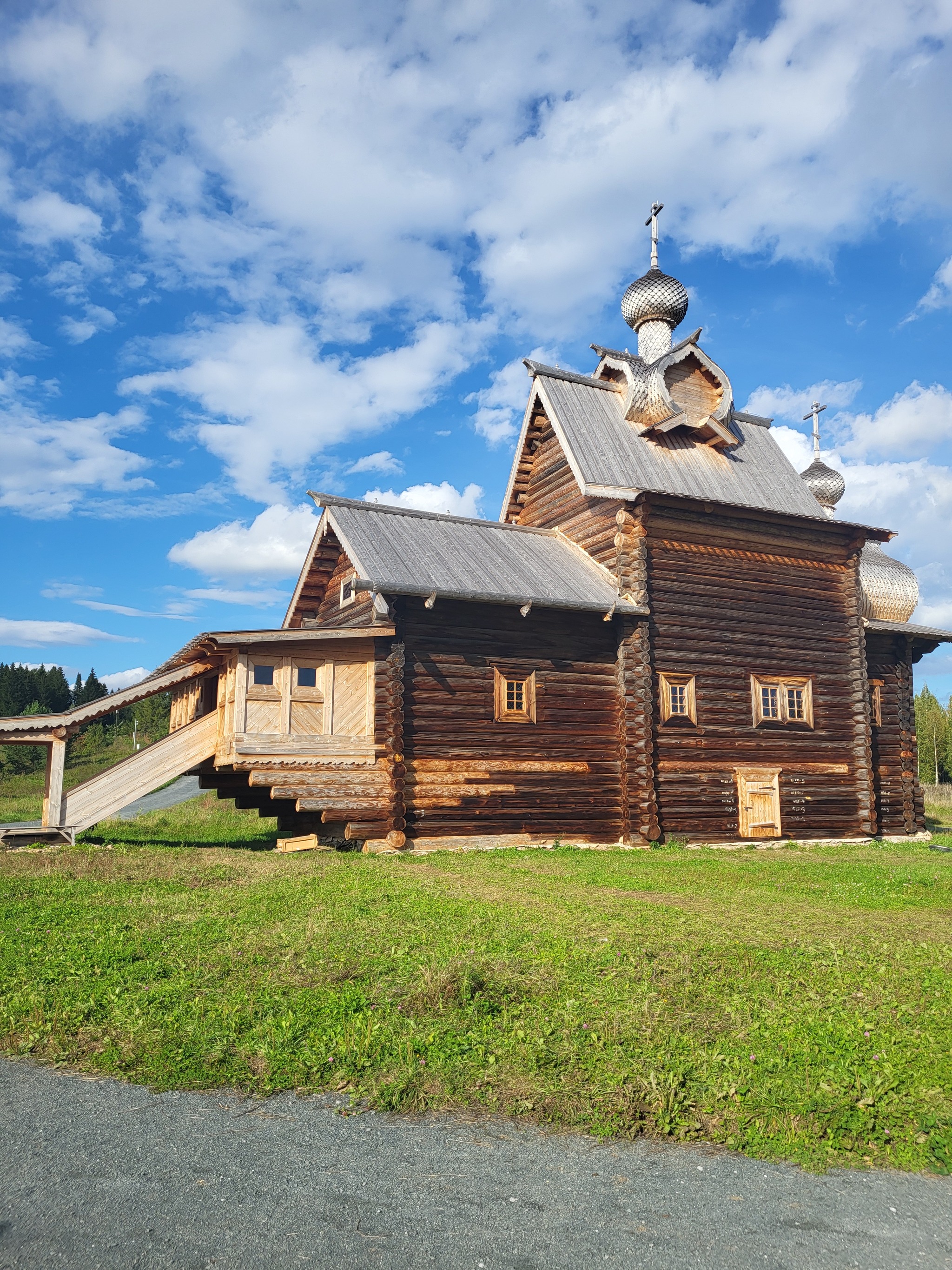Khokhlovka Ethnographic Museum, Perm Krai - My, Perm Territory, Mobile photography, Birds, Longpost