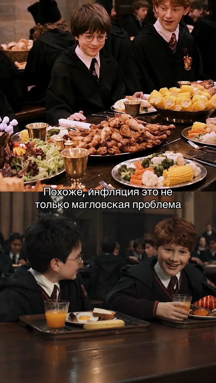 Инфляция, злобная ты с...!
