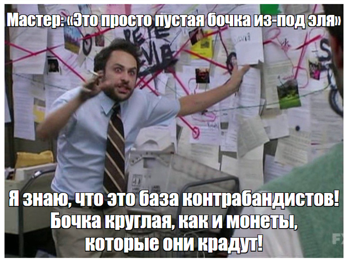 Загадка никогда не лежит на поверхности, она кроется в мелких деталях, поэтому от игроков требуется способность найти невидимые следы или вычислить логическую ошибку в плане врага... или немного безумия.