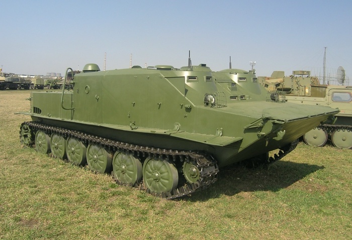 БТР-50 в музее