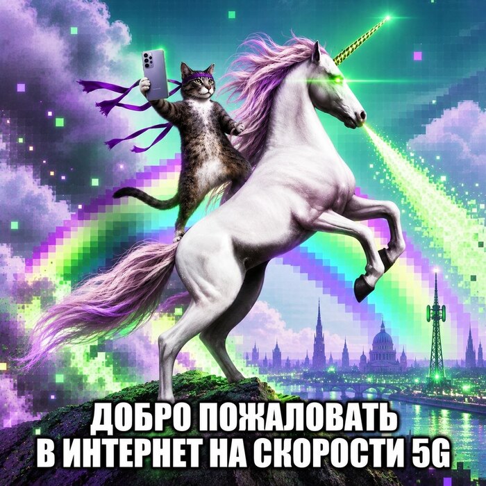 Ответ на пост «5G официально запустили в России — пока в 16 городах»