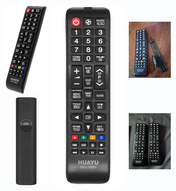 Универсальный пульт Huayu RM-L1088+, черный