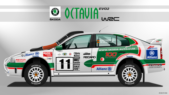 Skoda Octavia WRC Evo2 (Safari).