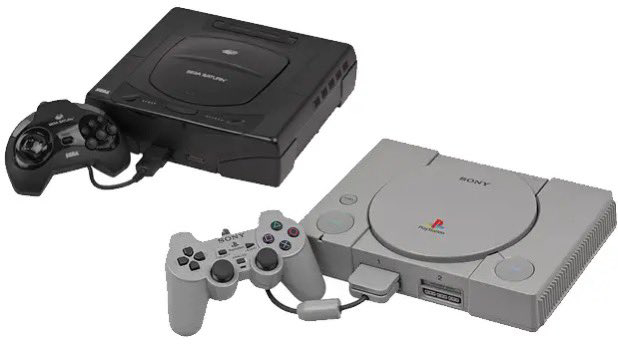 ����� - ������������ Sega Saturn, ������ - Sony Playstation
