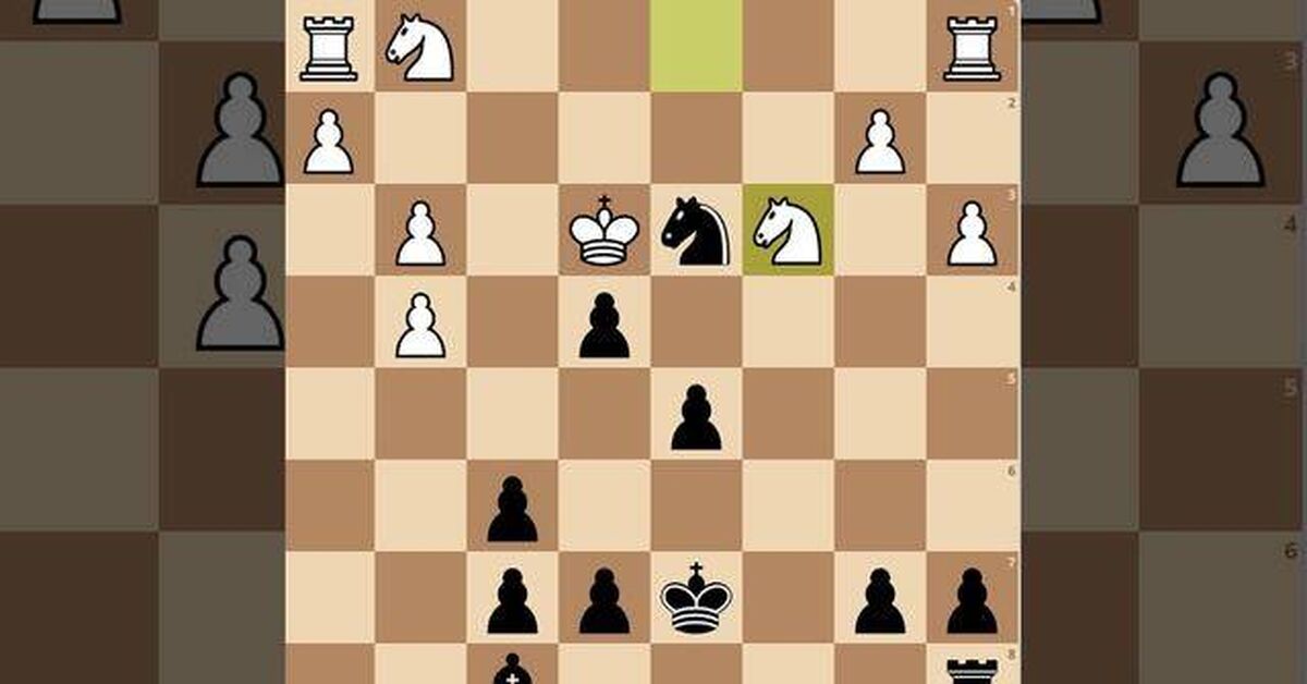 A beautiful checkmate with a king and a rook - My, Games, Entertainment, Chess, Video, Rutube