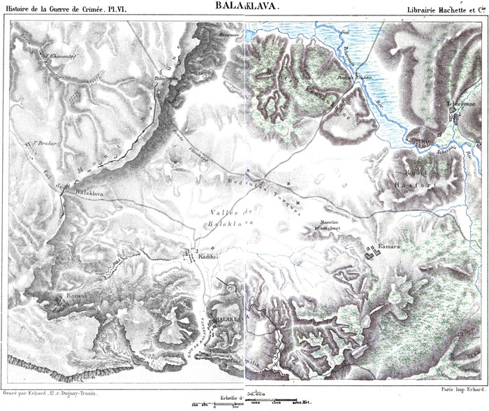Histoire de la guerre de Crimée / par Camille Rousset Atlas