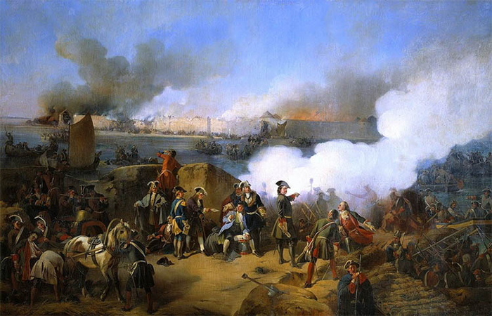 9 августа 1704 года русские взяли Нарву штурмом. Через неделю капитулировал шведский гарнизон Ивангорода.