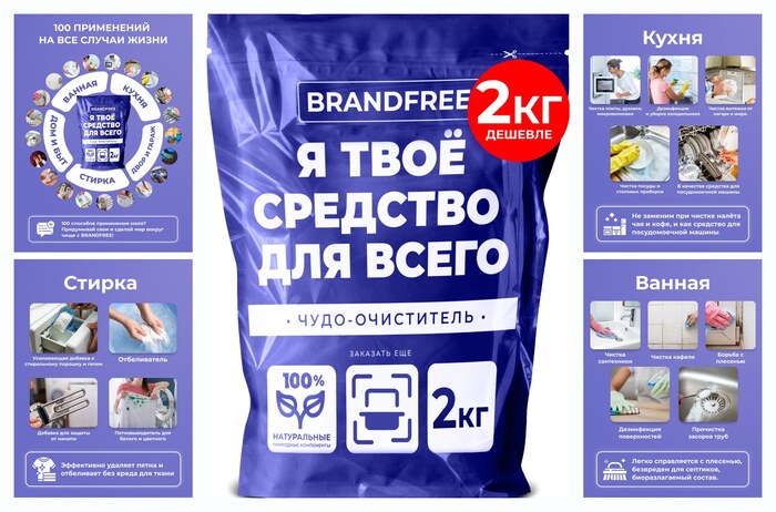 ����������� ���������� �� ���� �������� ��� ����� BRANDFREE, ������������-��������������� �������������, 2 ��