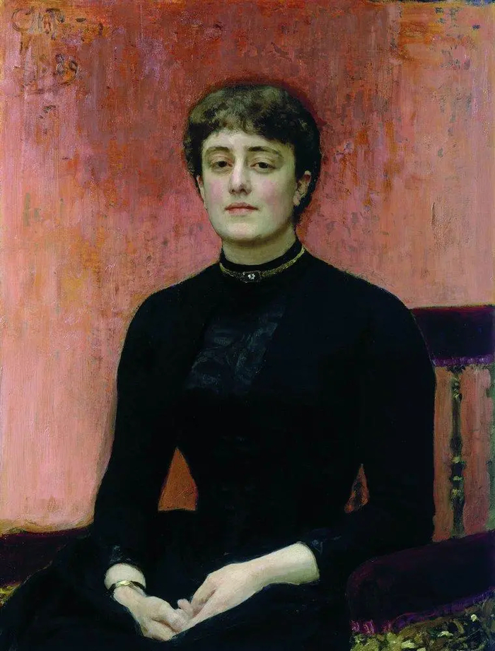 Илья Репин. Портрет Елизаветы Званцевой. 1889 г. Художественный музей Атенеум, Хельсинки