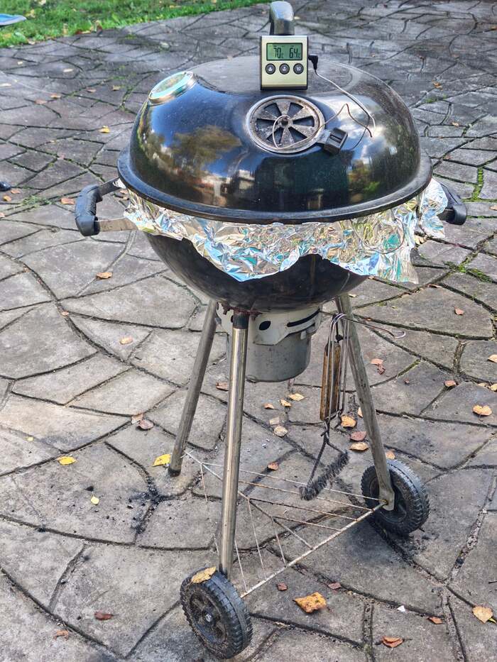 ����� ��� ��������... �����-������, ����� � �������, � ����� ���� ���������� Weber Master touch.
