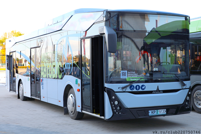 Газовый автобус МАЗ-303.948